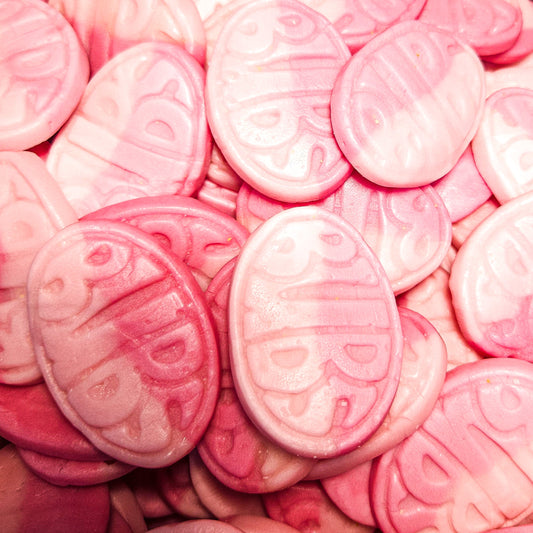 BACK IN STOCK: BUBS Wild Strawberry & Pomegranate Ovals 250g