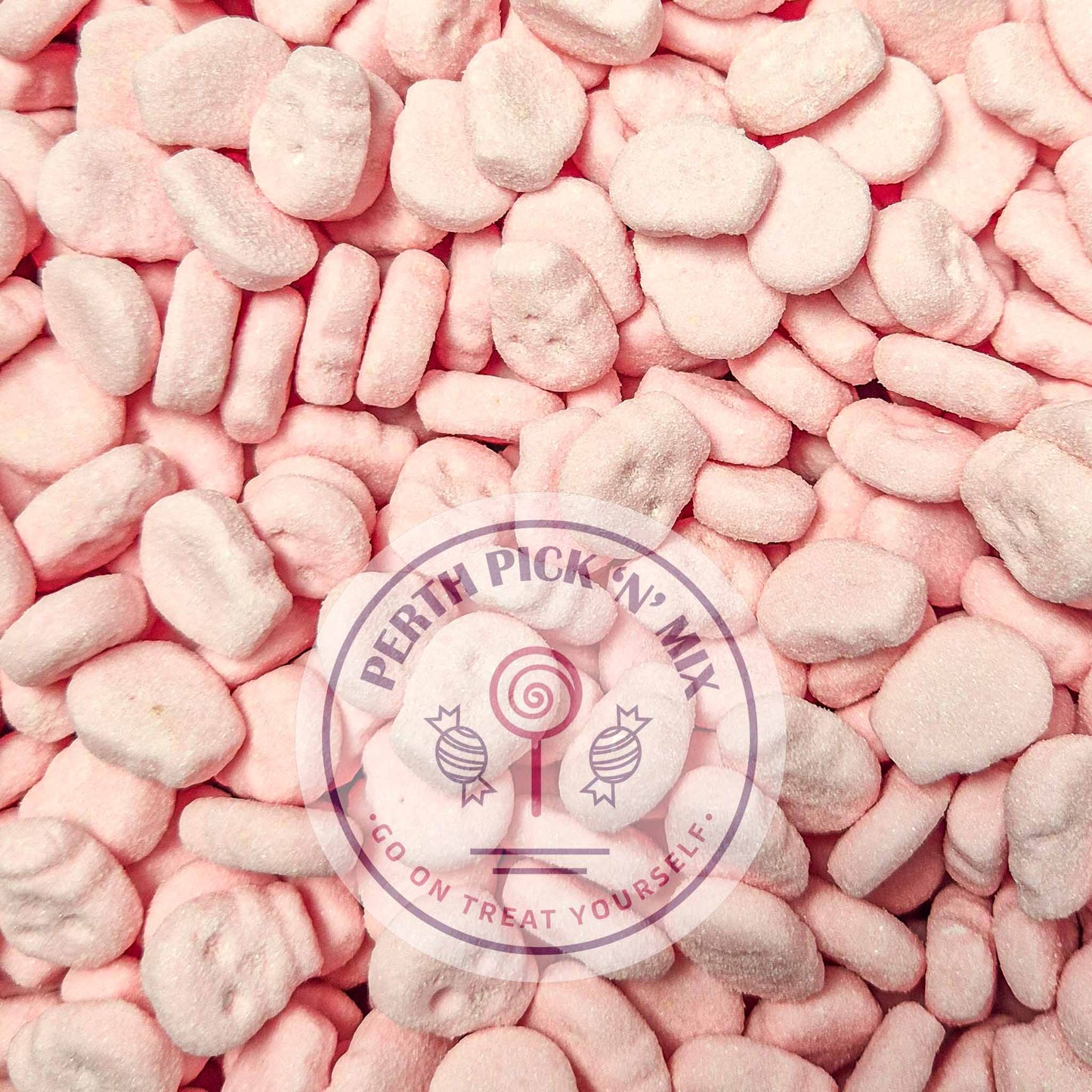 Skummis Mini Skulls Strawberry 100g