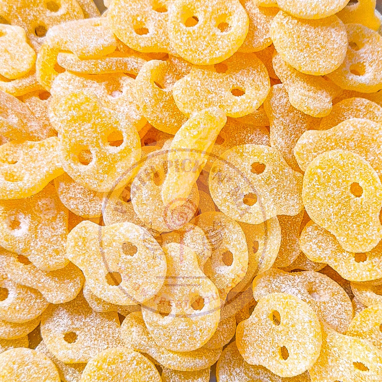 Vegan Fizzy Mango Skulls
