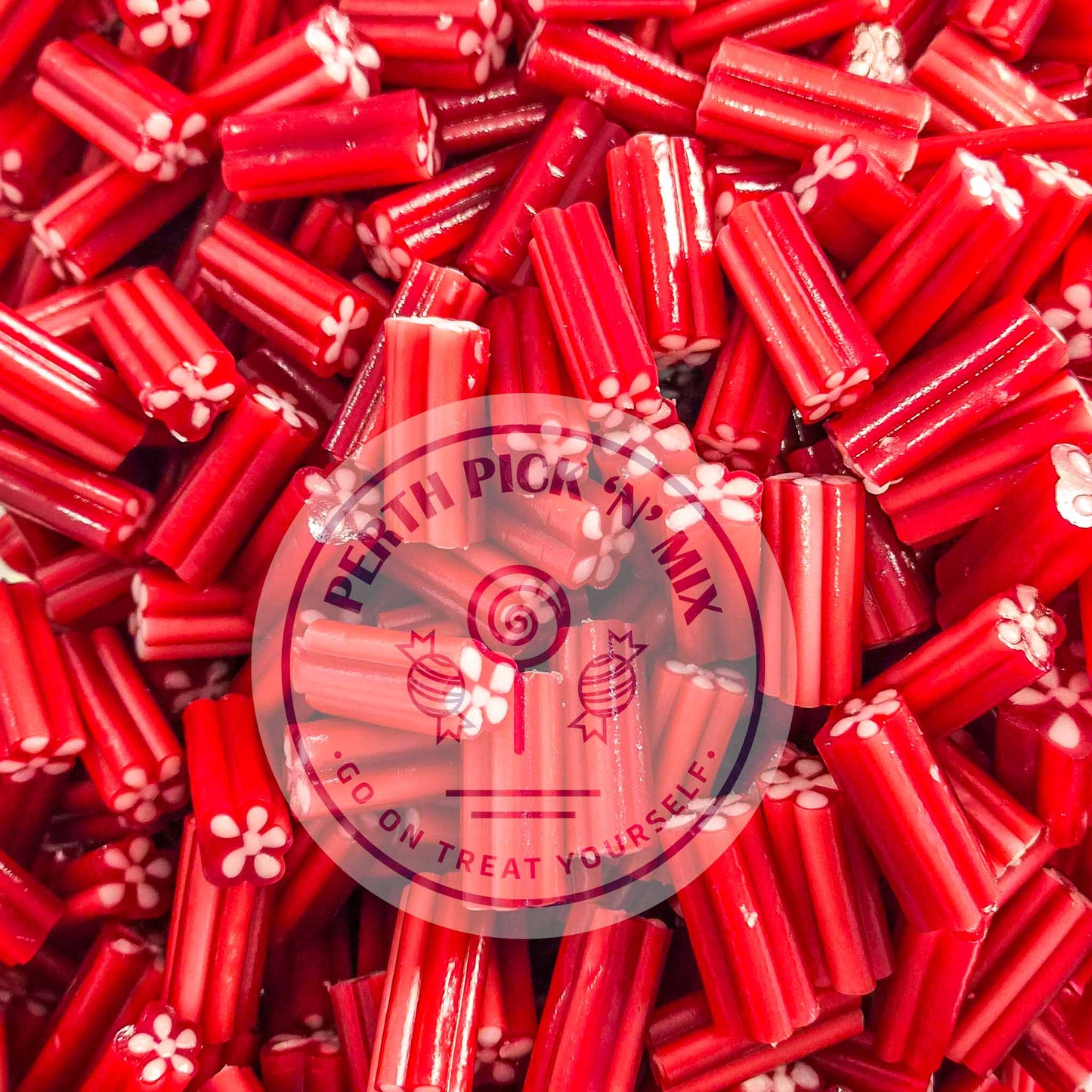 Strawberry and Cream Rockets 100g