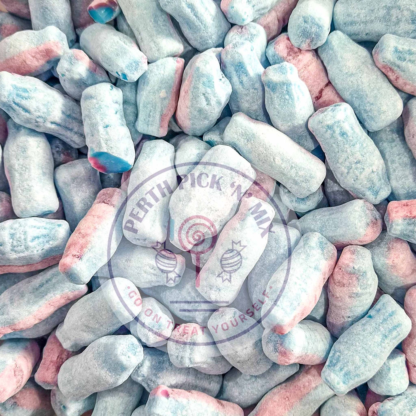 Grahns Fizzy Bubblegum Bottles 100g