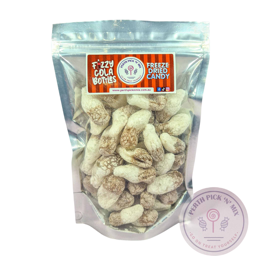 XXXL Freeze Dried Fizzy Cola Bottles 225g
