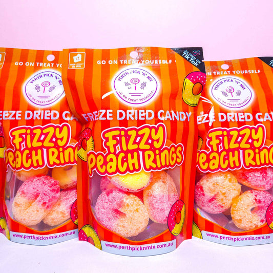 Seconds: Freeze Dried Fizzy Peach Rings