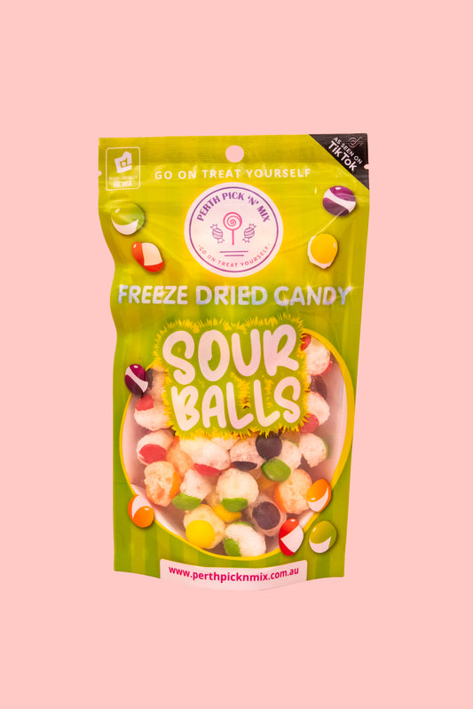12 X Freeze Dried Sour Balls