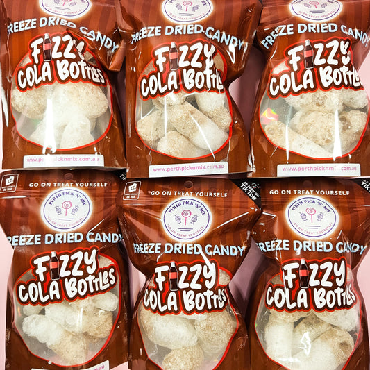 Freeze Dried Fizzy Cola Bottles