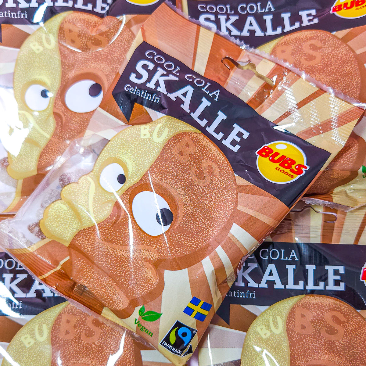 BUBS Mini Cola Skulls- BUBS Swedish Candy Online