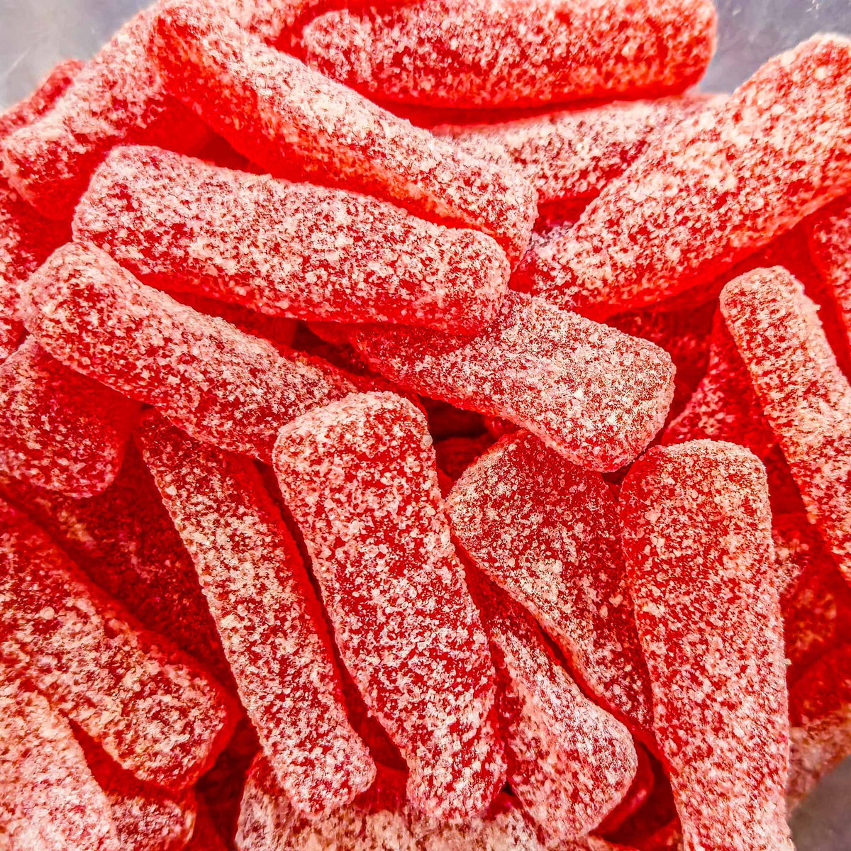 Sour Raspberry Bottles- Swedish Candy Online