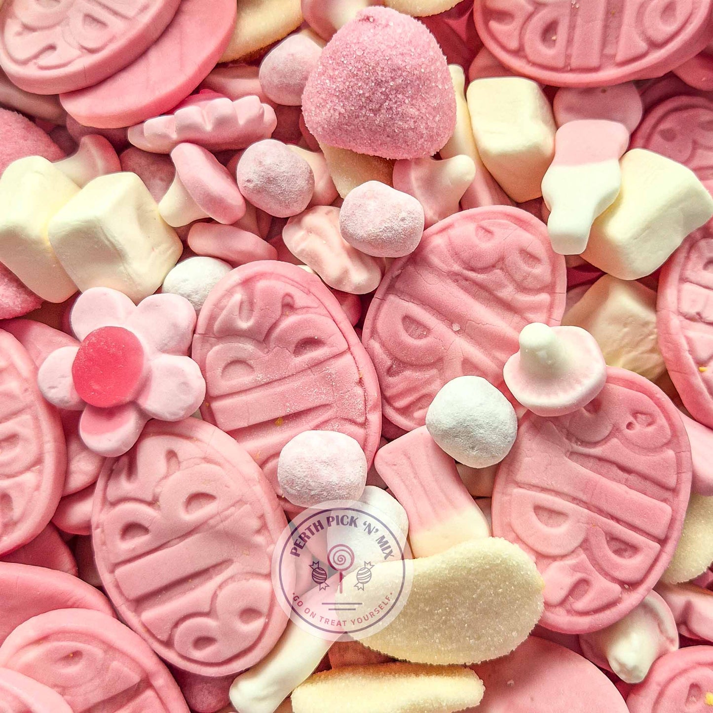 Pink & White Mix
