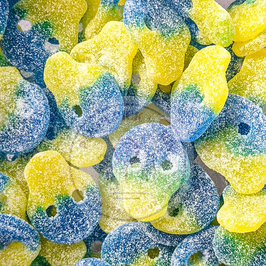 Vegan Lemon & Peach Skulls