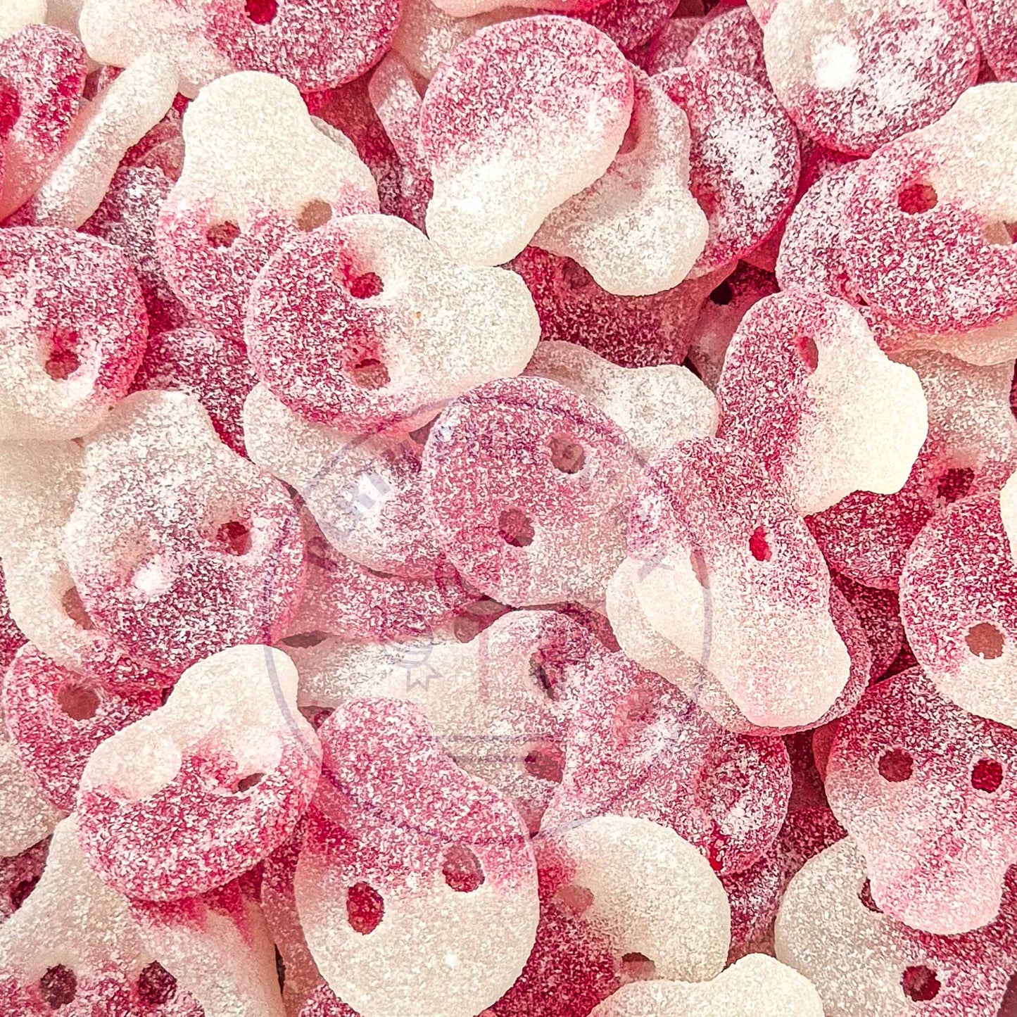 Vegan Strawberry Skulls