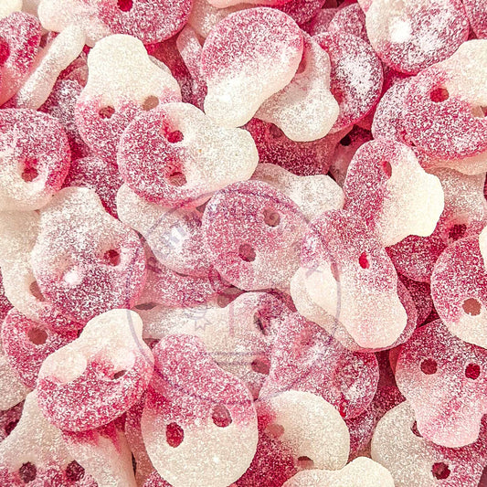 Vegan Strawberry Skulls