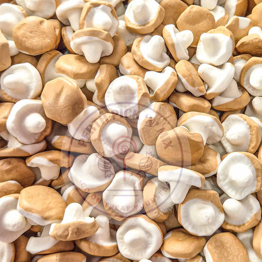 Caramel Foam Mushrooms- Swedish Candy Online