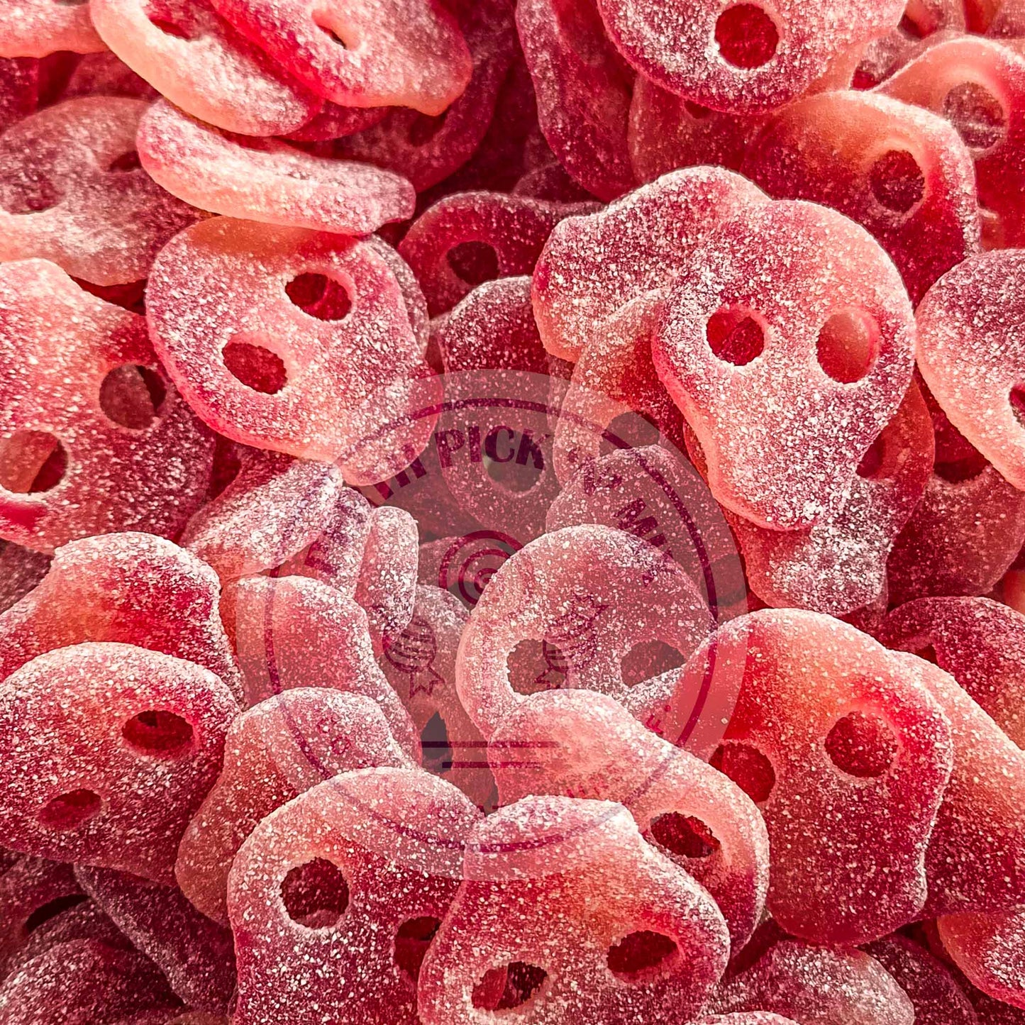 Swedish Sour Blueberry & Raspberry Skulls