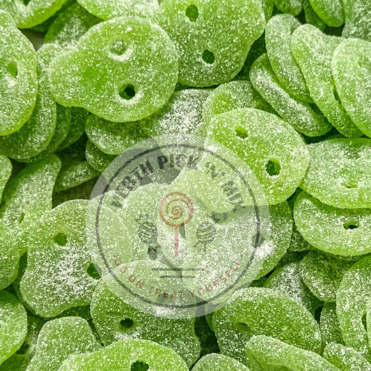 Swedish Sour Lime Skulls - 100g