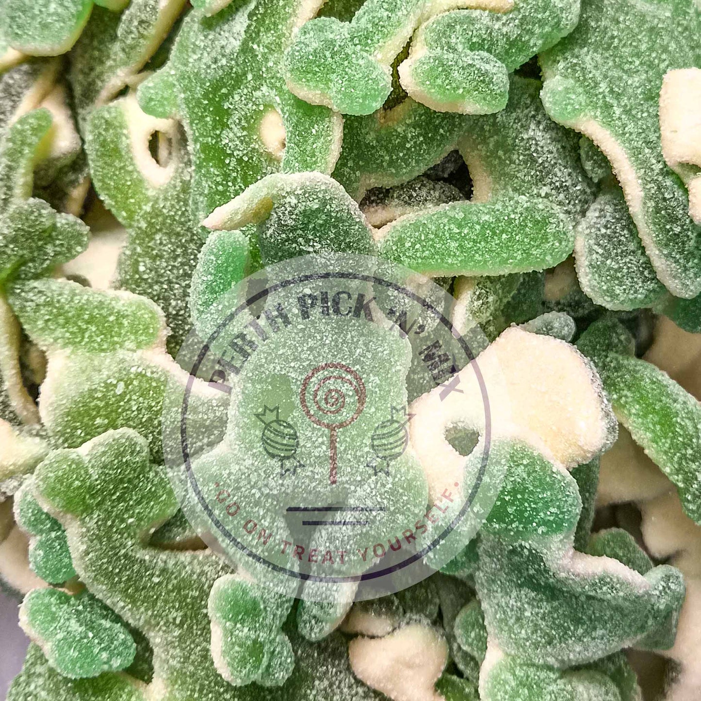 Big Green Sour Frogs - 100g