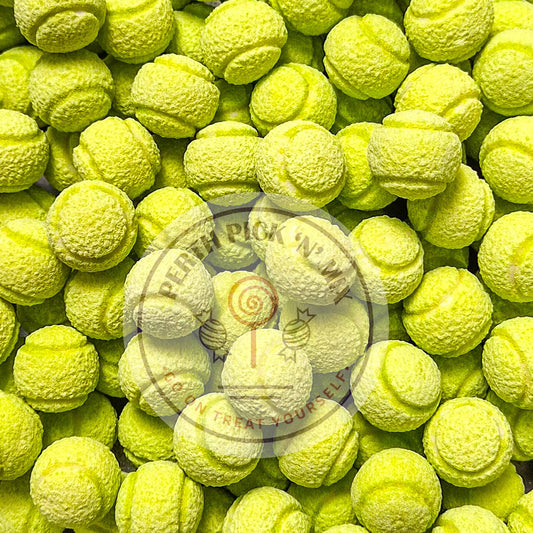 Fini Tennis Balls Bubble Gum - 100g