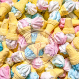 3D Ice Cream Marshmallows - 100g