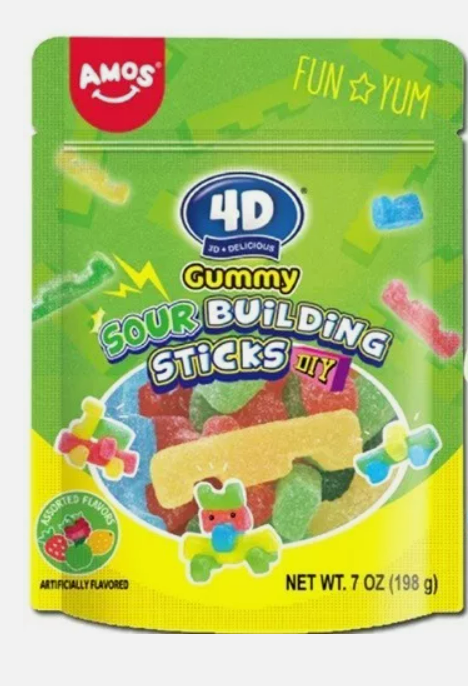 4D Sour Building Sticks