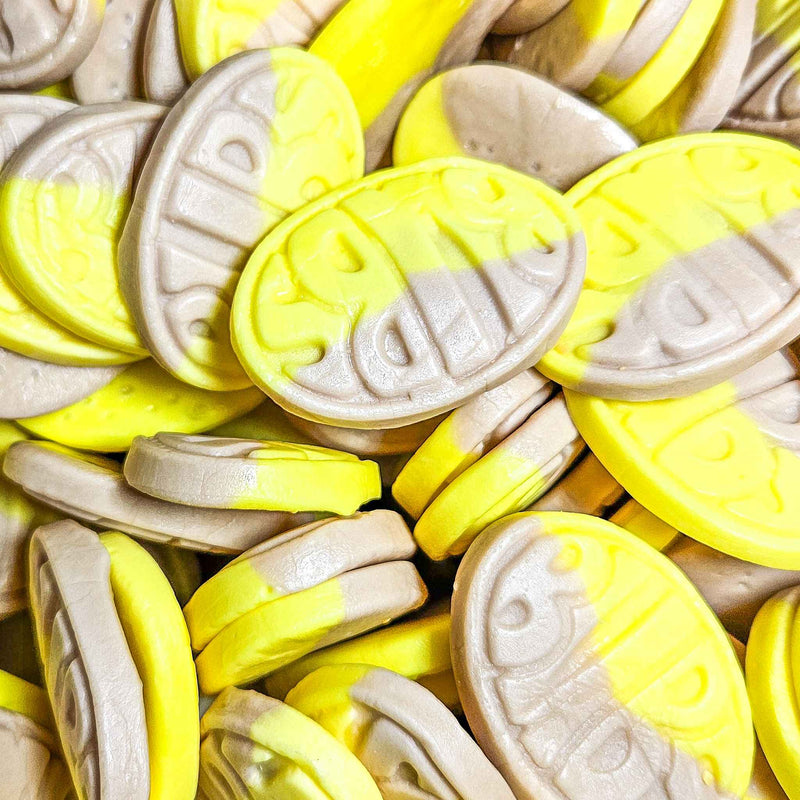 BUBS Banana Ovals 250g- BUBS Swedish Candy Online