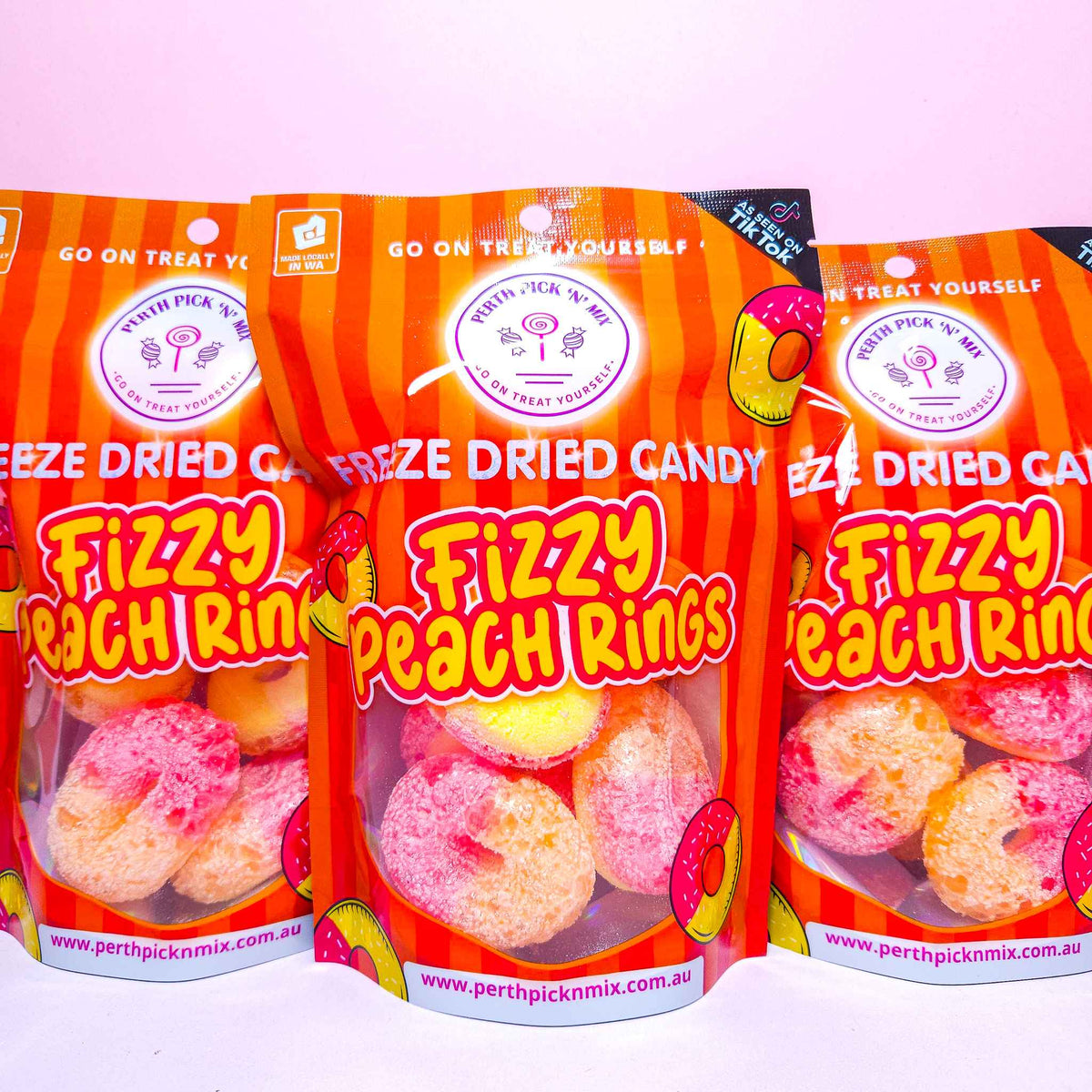 Seconds: Freeze Dried Fizzy Peach Rings