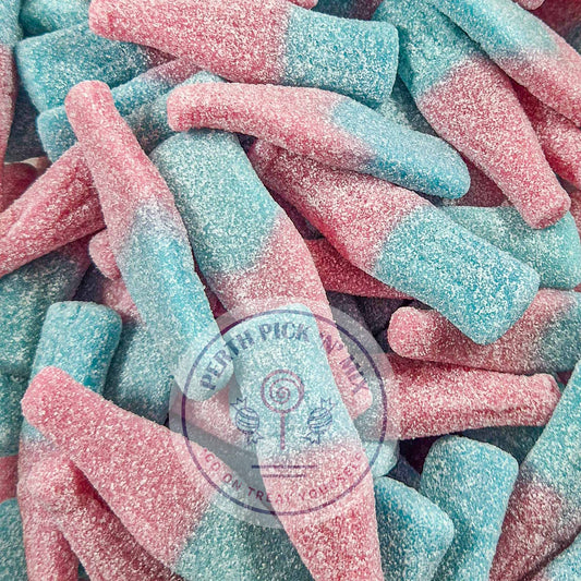 Jumbo Fizzy Bubble-gum Bottles - UK Sweets Online