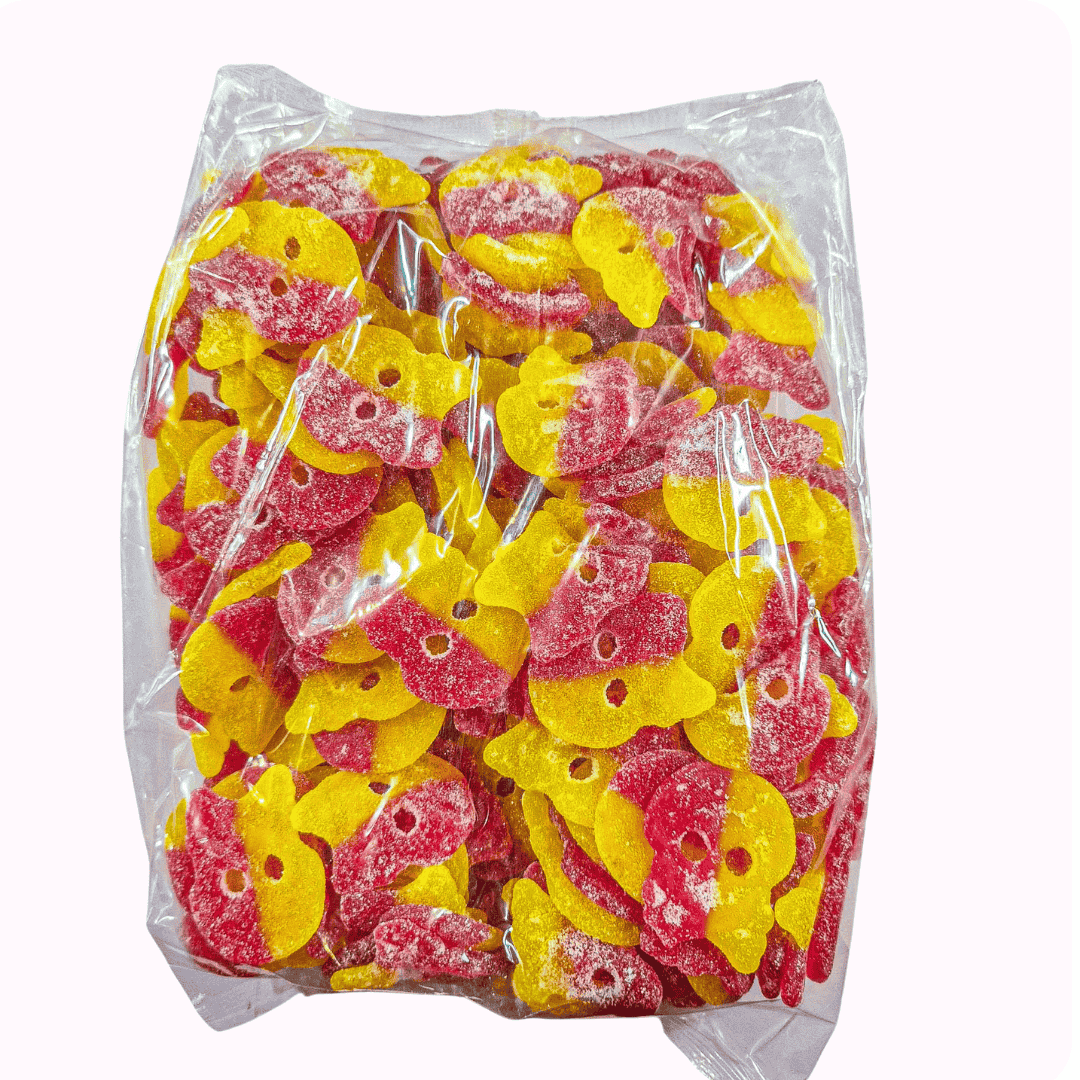 BUBS BULK BUY Giant Fizzy Skulls 1.6kg- BUBS Swedish Candy Online