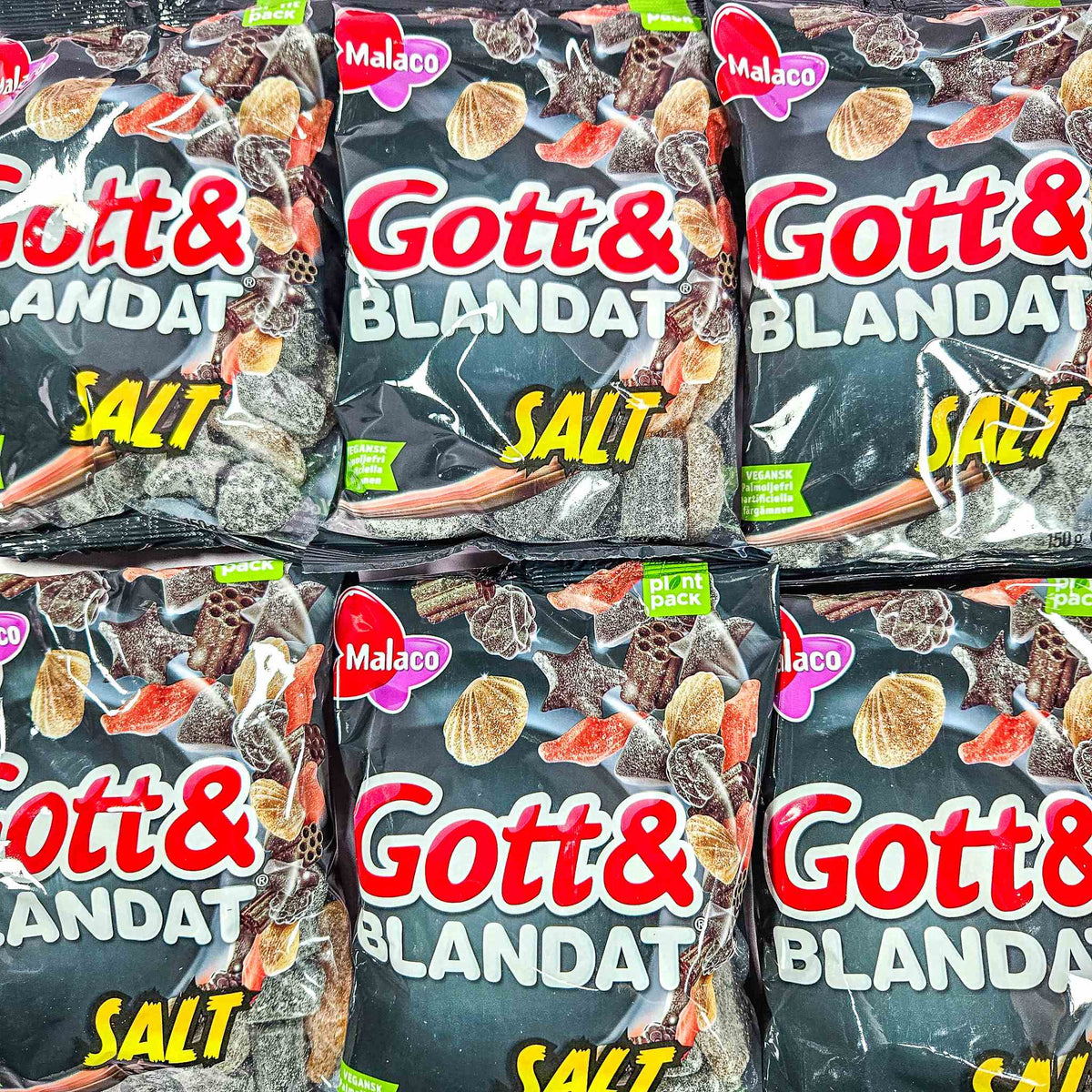 Glott & Blandat Sallty- Swedish Candy Online