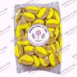 BUBS BULK BUY Banana & Caramel Ovals 1.4kg- BUBS Swedish Candy Online