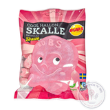 BUBS Mini Raspberry Skulls- BUBS Swedish Candy Online
