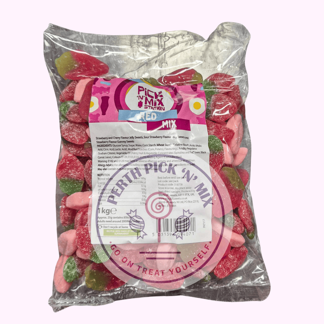 UK Sweets Red Mix 1Kg