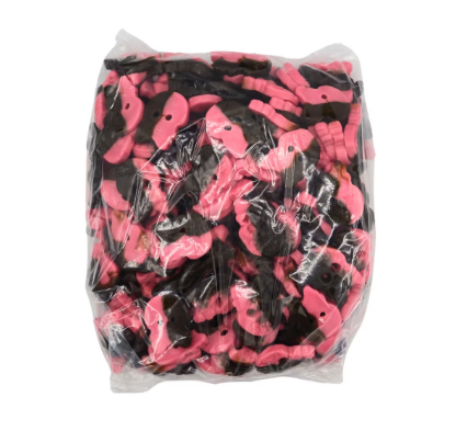 BUBS BULK BUY Raspberry & Liquorice Skulls 1kg