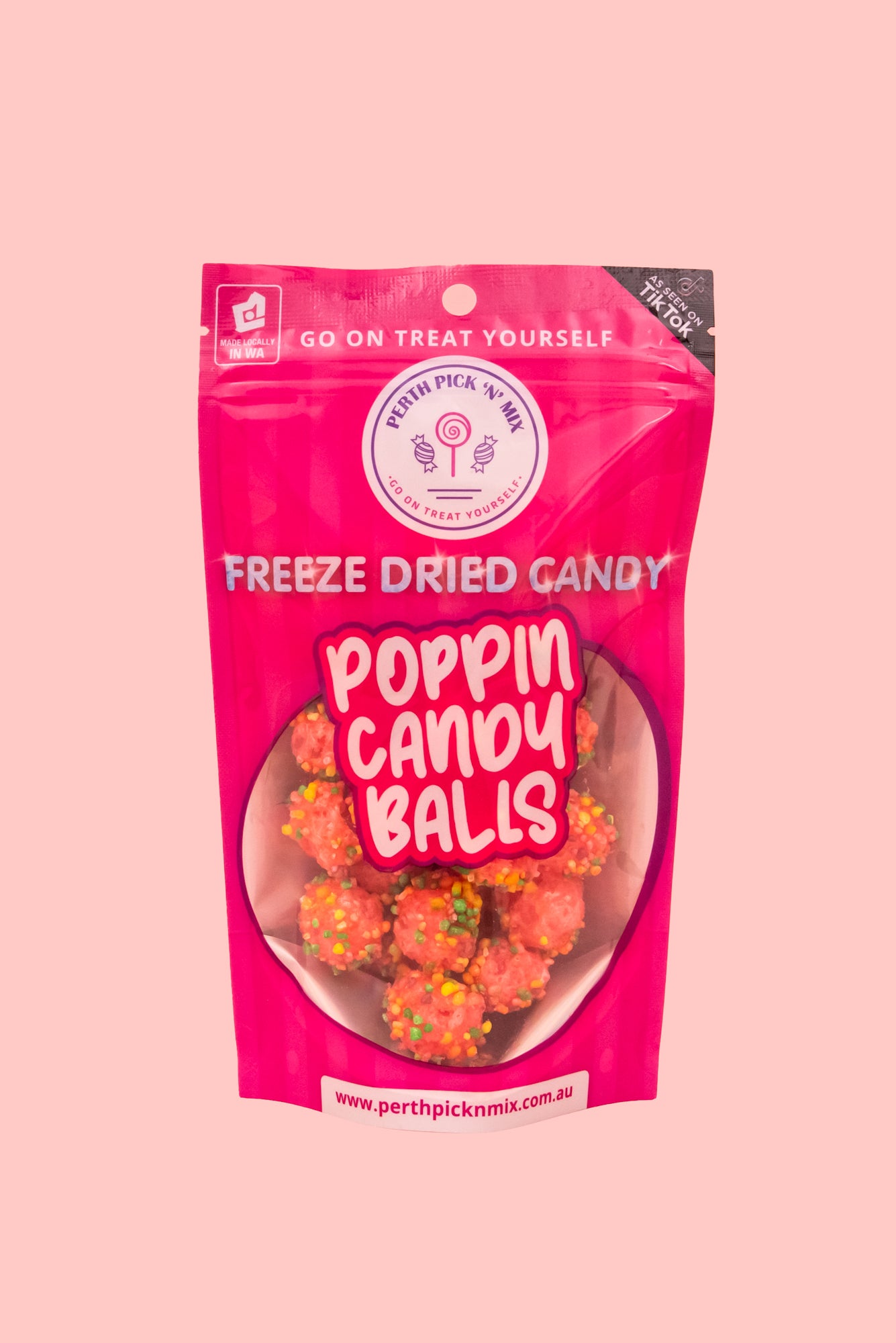 12 X Freeze Dried Poppin Candy Balls