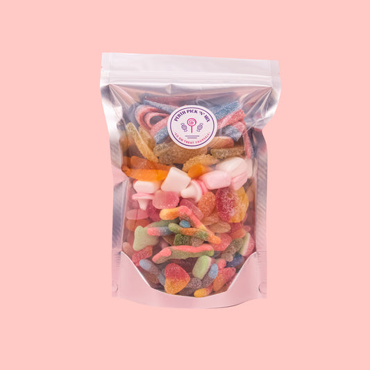 Custom Pick n Mix Lolly Bag