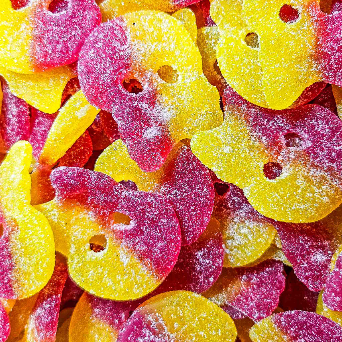 BUBS Giant Fizzy Skulls 150g- BUBS Swedish Candy Online