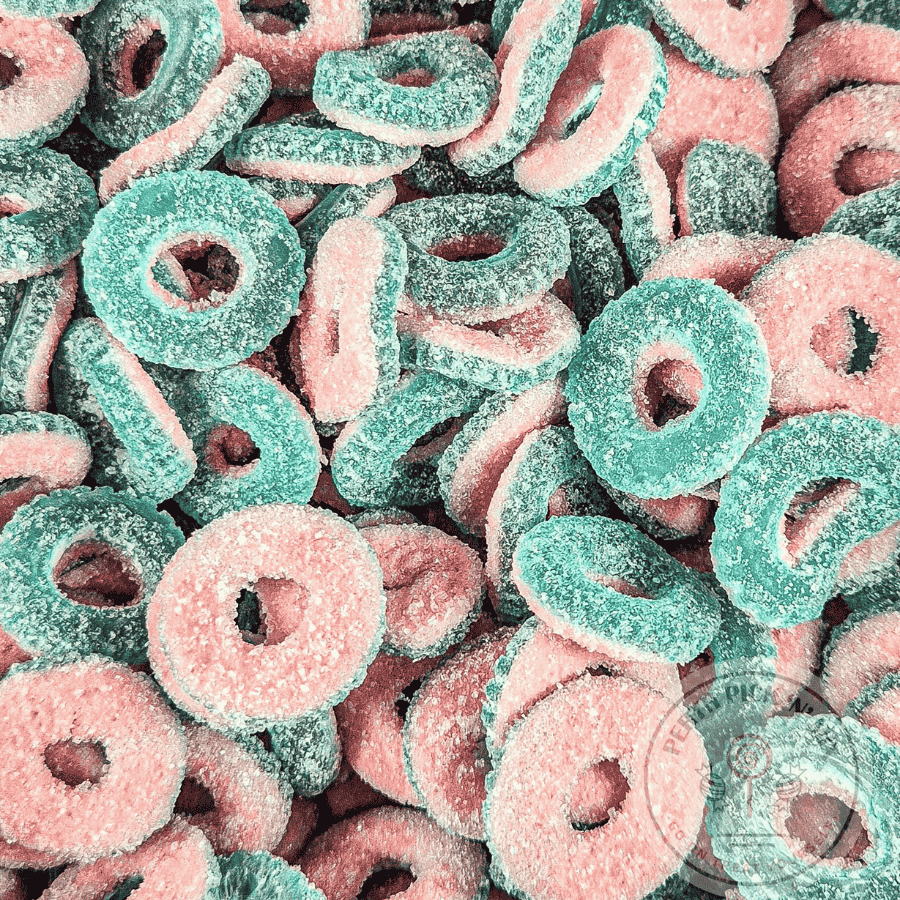 Bubblegum Fizzy Rings- Swedish Candy Online