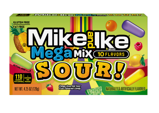 Mike and Ike Sour Mega Mix